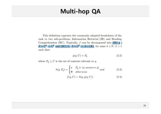 Multi-hop QA
35
 