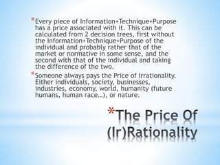 Rethinking Rationality In Business And Economics - Aditya Yadav | PPT