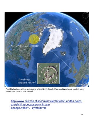 19
http://www.newscientist.com/article/dn24755-earths-poles-
are-shifting-because-of-climate-
change.html#.U_zyMrxdVn8
19
 