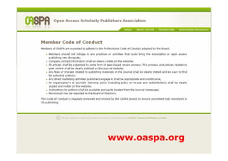 www.oaspa.org
 