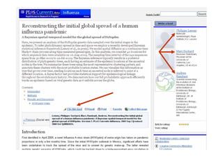 www.plos.org
PLoS Currents – New sections
• Launched on Sept 2nd
– PLoS Currents: Huntington Disease (produced
with suppor...