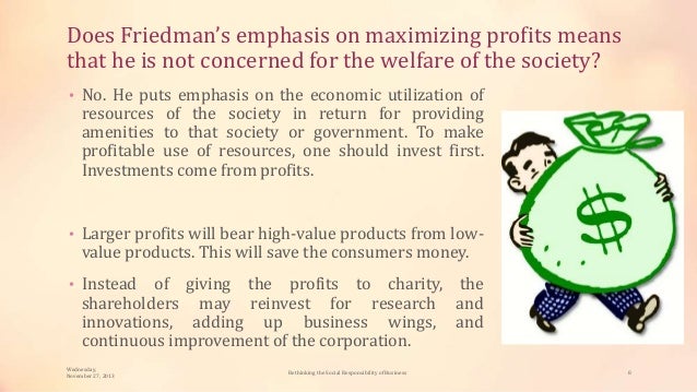 Milton friedman essays