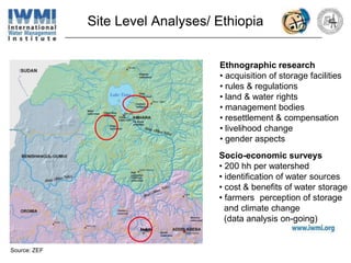 Rethinking water storage for agricultural adaptation to climate change in sub Saharan Africa