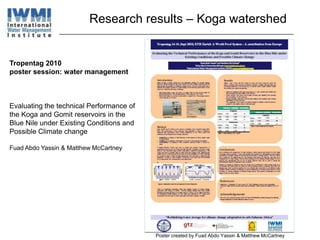 Rethinking water storage for agricultural adaptation to climate change in sub Saharan Africa