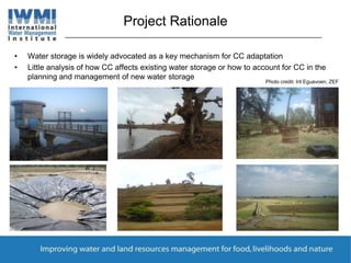 Rethinking water storage for agricultural adaptation to climate change in sub Saharan Africa