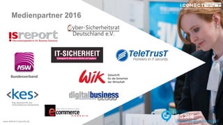 www.disruptive-technologies.de
Medienpartner 2016
www.rethink-it-security.de
 