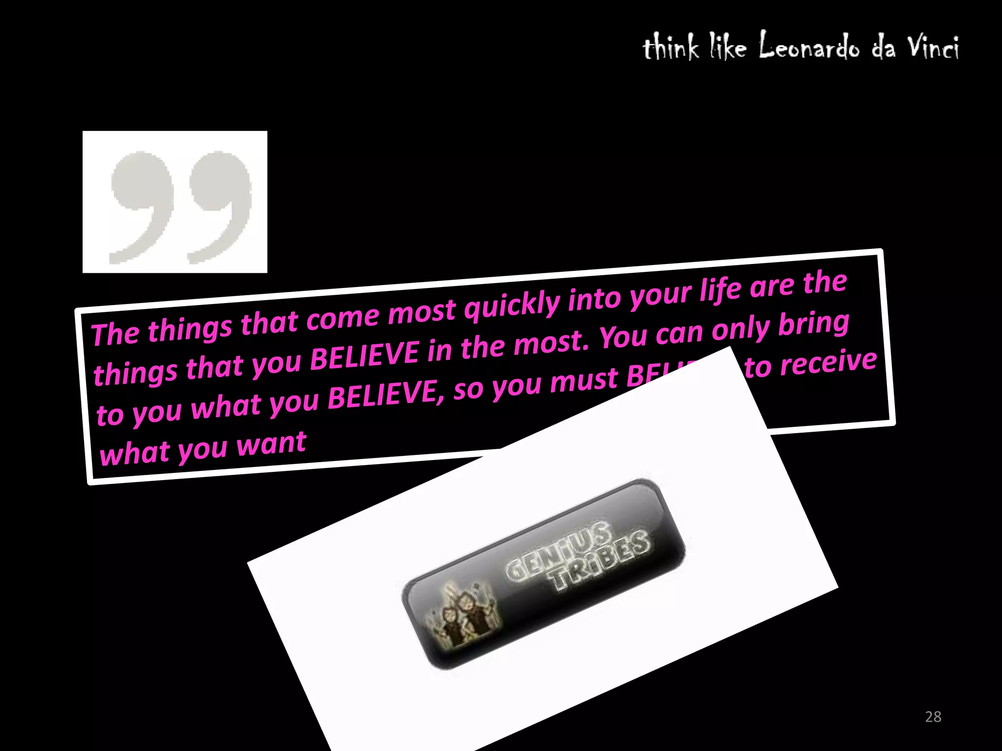 Where do new ideas actually come from?




                                         28
 