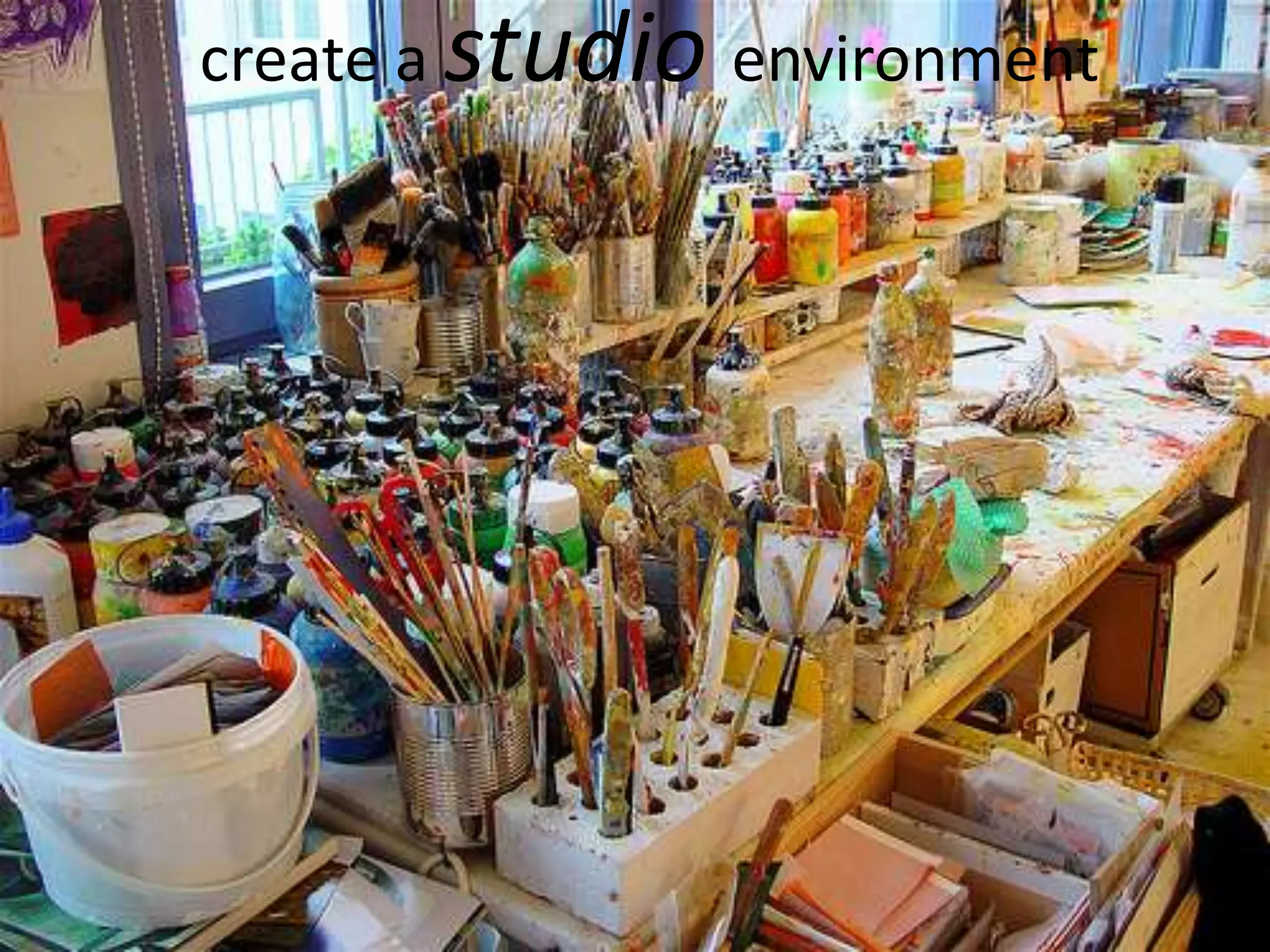 create a studio environment