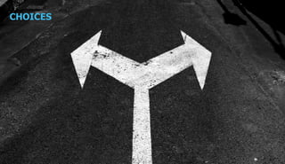 CHOICES




                                               4
                      COPYRIGHT © 2011 ALCATEL-LUCENT. ALL RIGHTS RESERVED.
          ALCATEL-LUCENT — INTERNAL PROPRIETARY — USE PURSUANT TO COMPANY INSTRUCTION
 