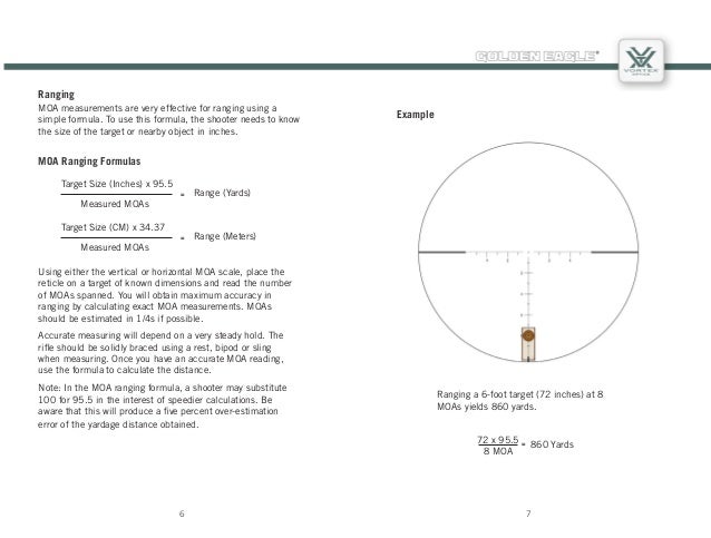 Reticle Manual Vortex Golden Eagle Ecr 1