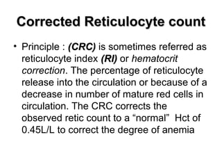 Reticulocyte Count
