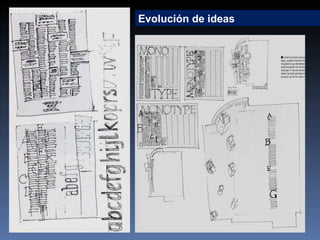 Evolución de ideas 