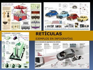RETÍCULAS EJEMPLOS EN INFOGRAFÍAS 