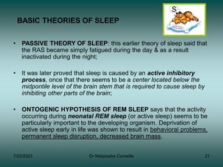 Sleep Ras Neurophysiology :-Reticular -formations. | PDF
