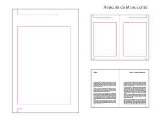 Retícula de Manuscrito
 