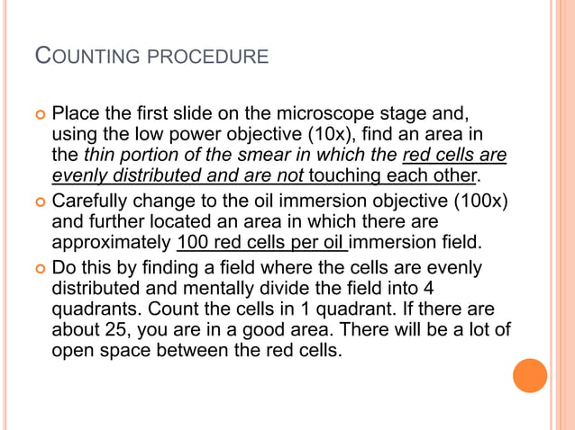 Reticulocyte Count PPT