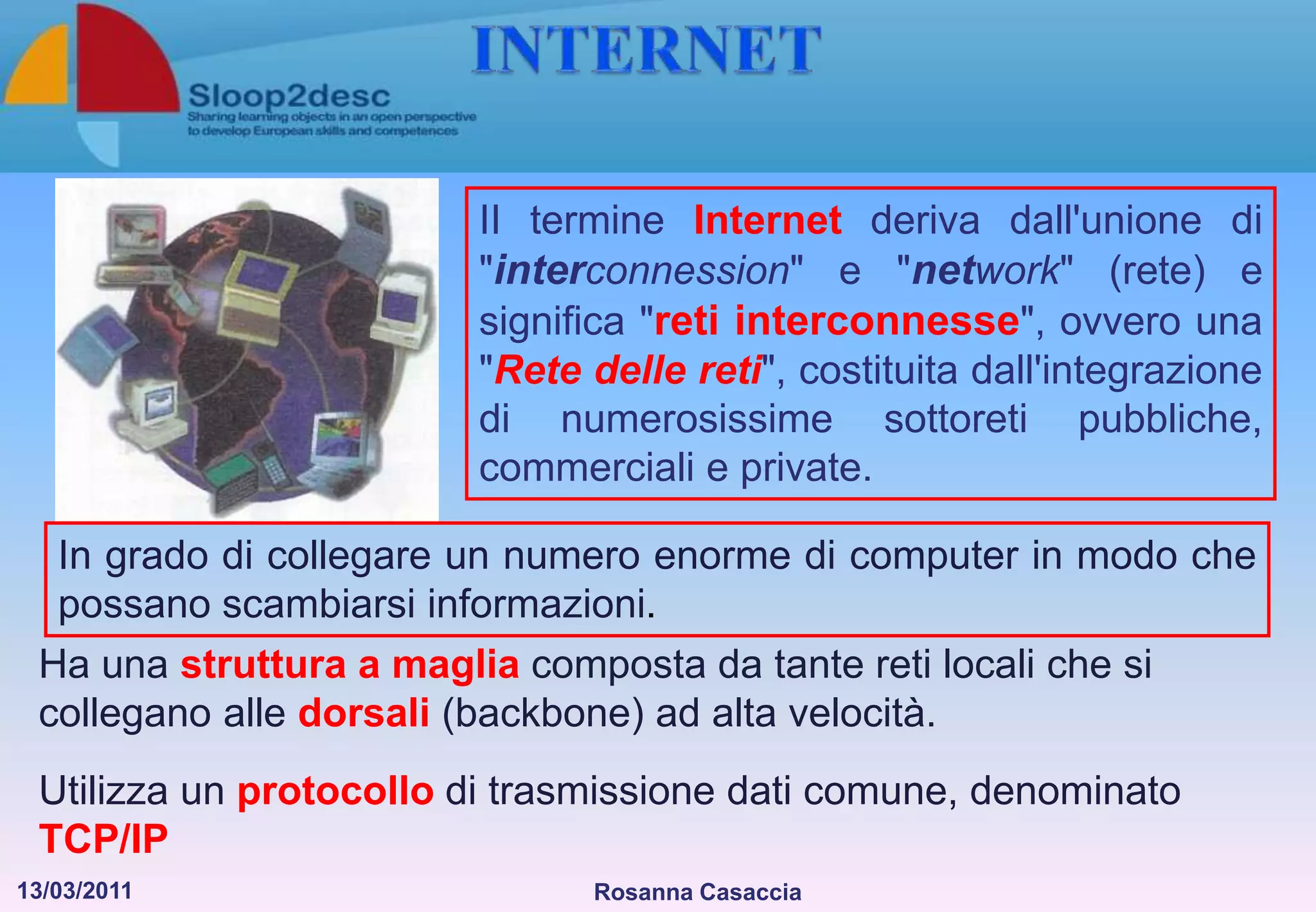 Reti Informatiche Reti informatiche | PPTX