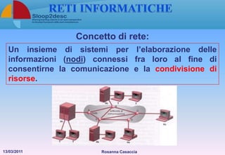 Reti Informatiche Reti informatiche | PPTX