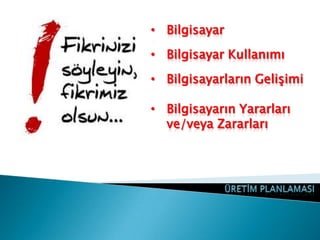 Bilgisayar Nelerden Oluşur?DONANIMYAZILIM +=