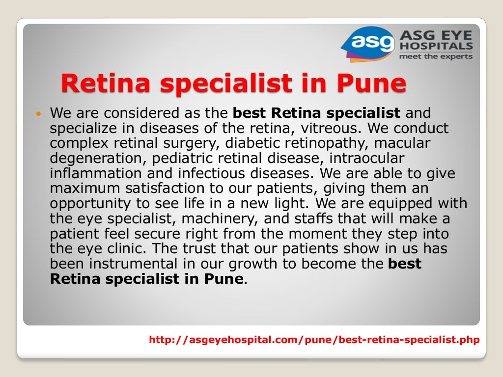 Best retina specialist in pune Retina Specialist cost in pune Asg