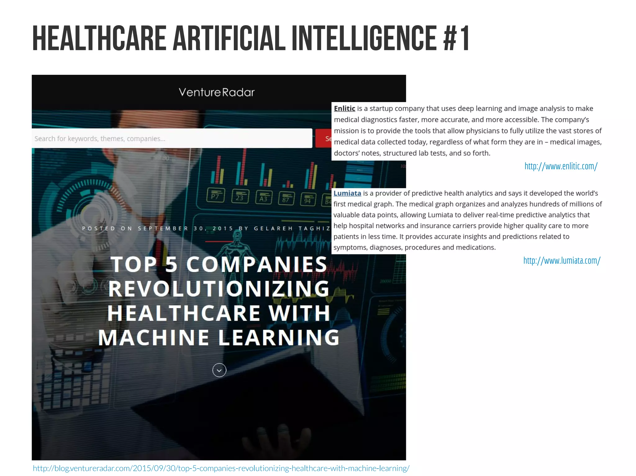 RETINAL AI Companies DeepMind #1
Say you succeed and create a super intelligence. What happens next? Do you
donate the technology to the United Nations?
I think it should be. We’ve talked about this a lot. Actually Eric Schmidt [executive
chairman of Alphabet, Google’s parent] has mentioned this. We’ve talked to him. We
think that AI has to be used for the benefit of everyone.
https://www.bloomberg.com/features/2016-demis-hassabis-interview-issue/
 