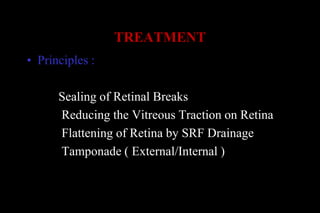 Retinal detachment | PDF