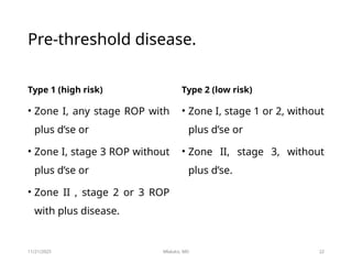 Retinal Of prematurity (ROP).pptx presented by Dr.Mlaluko, at Makerere ...