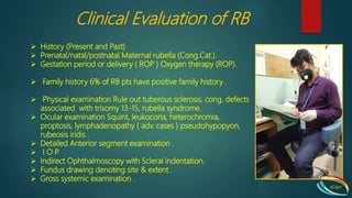 Retinoblastoma | PPTX