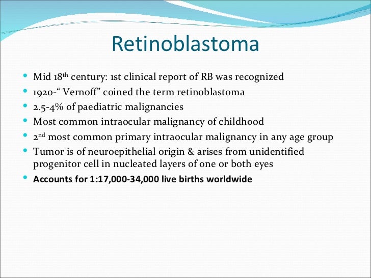 Retinoblastoma dr vandana