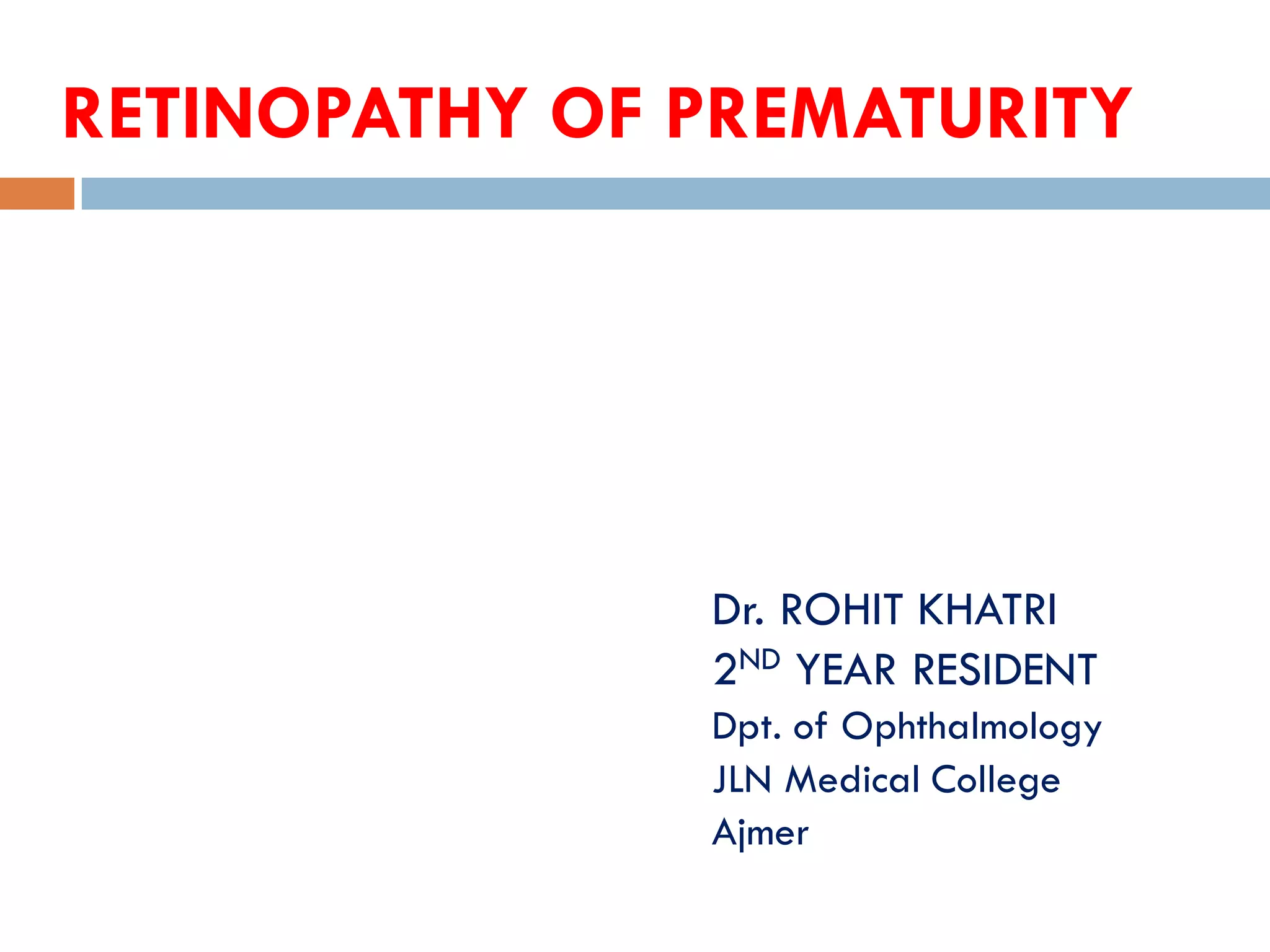 Retinopathy of prematurity | PDF