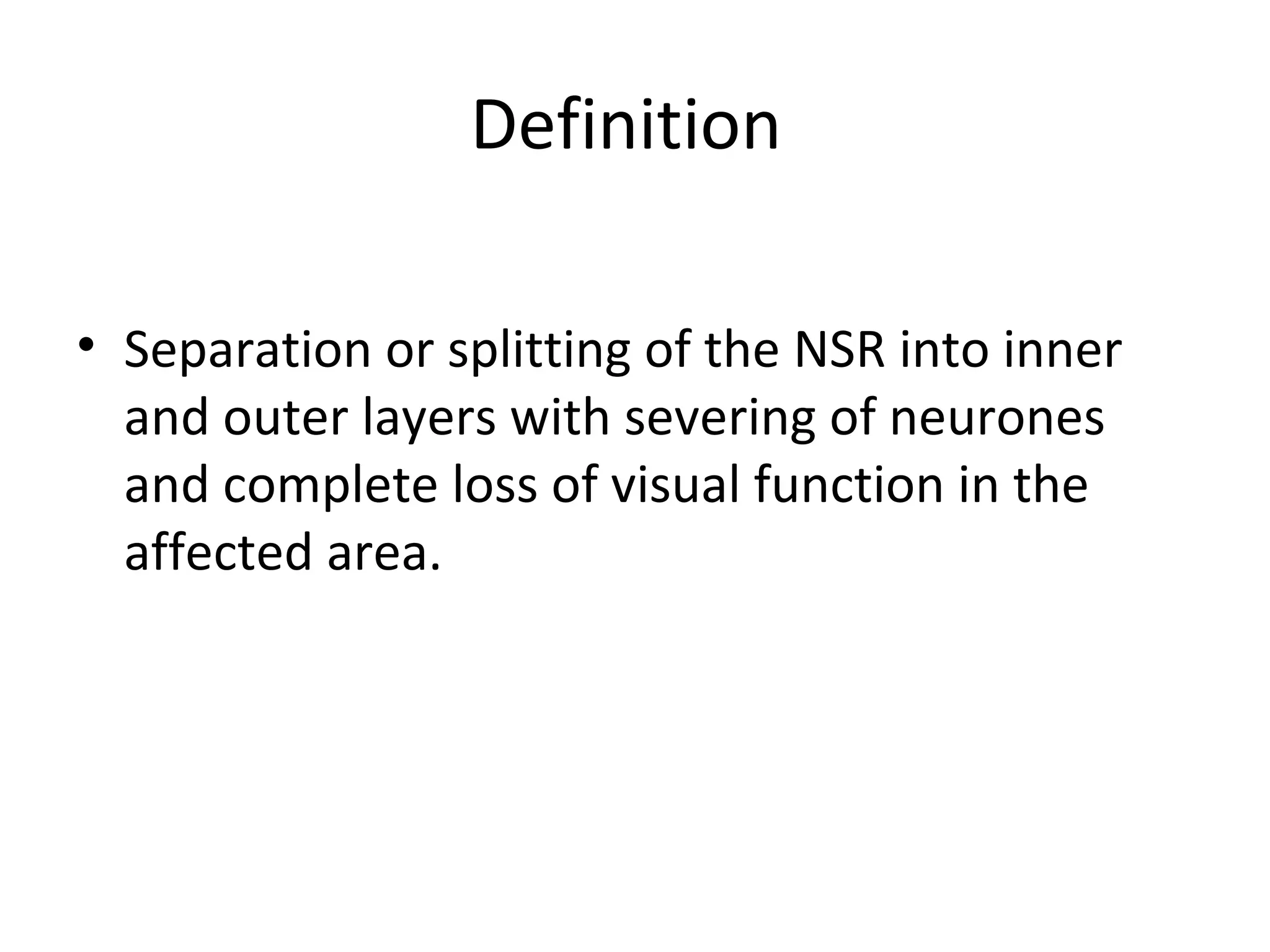 Retinoschisis | PPT