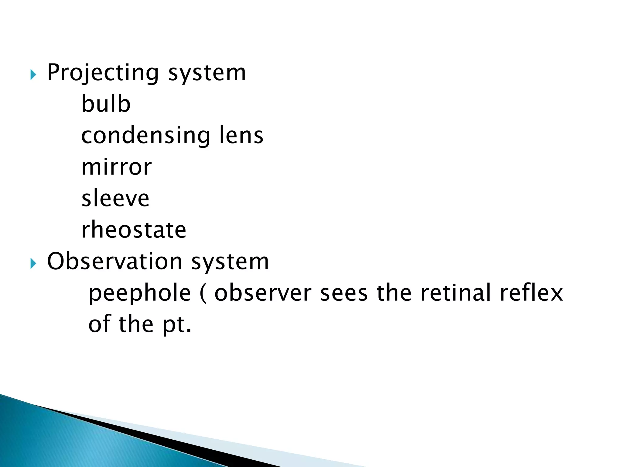 Retinoscopy PPT