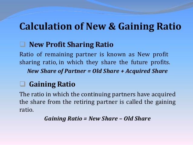 Retirement of a partner