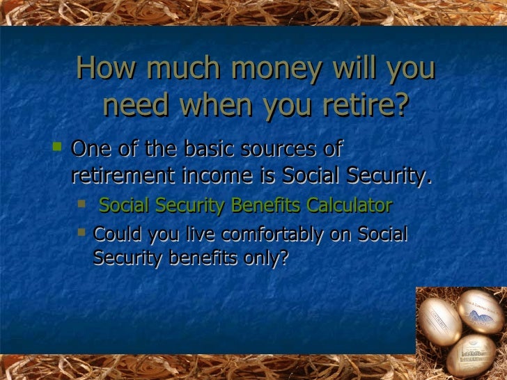 retirement planning ppt