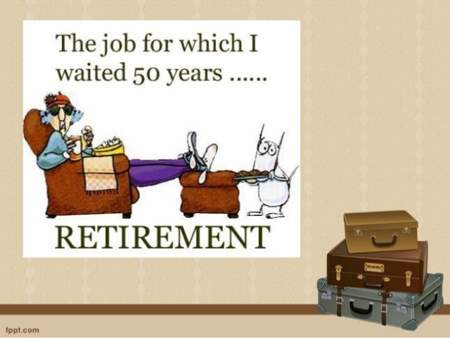 Funny retirement slides