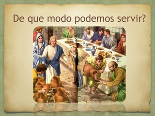 De que modo podemos servir?
 