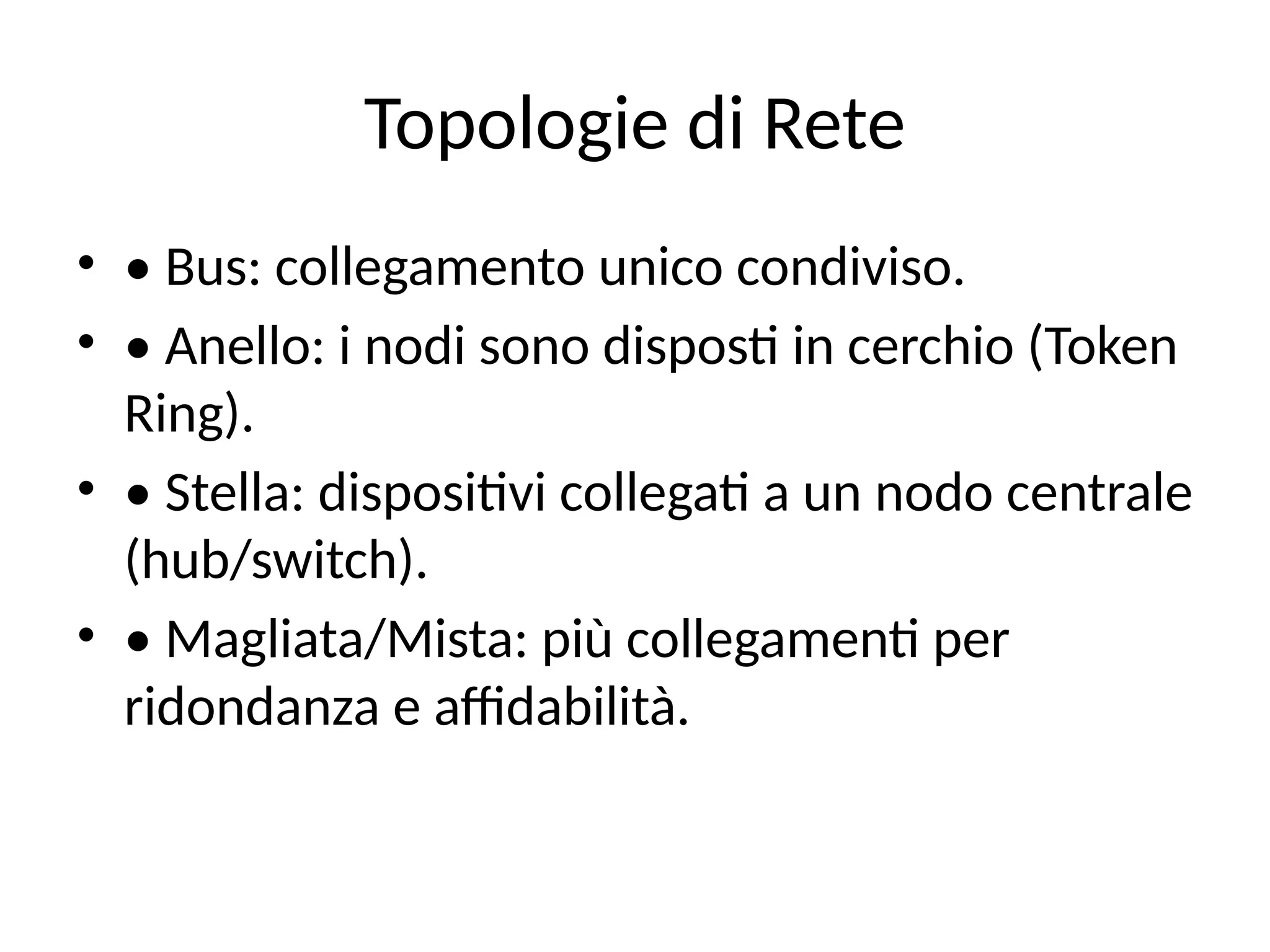 Reti_Unificate_TIC.pptx Le reti informatiche | PPTX