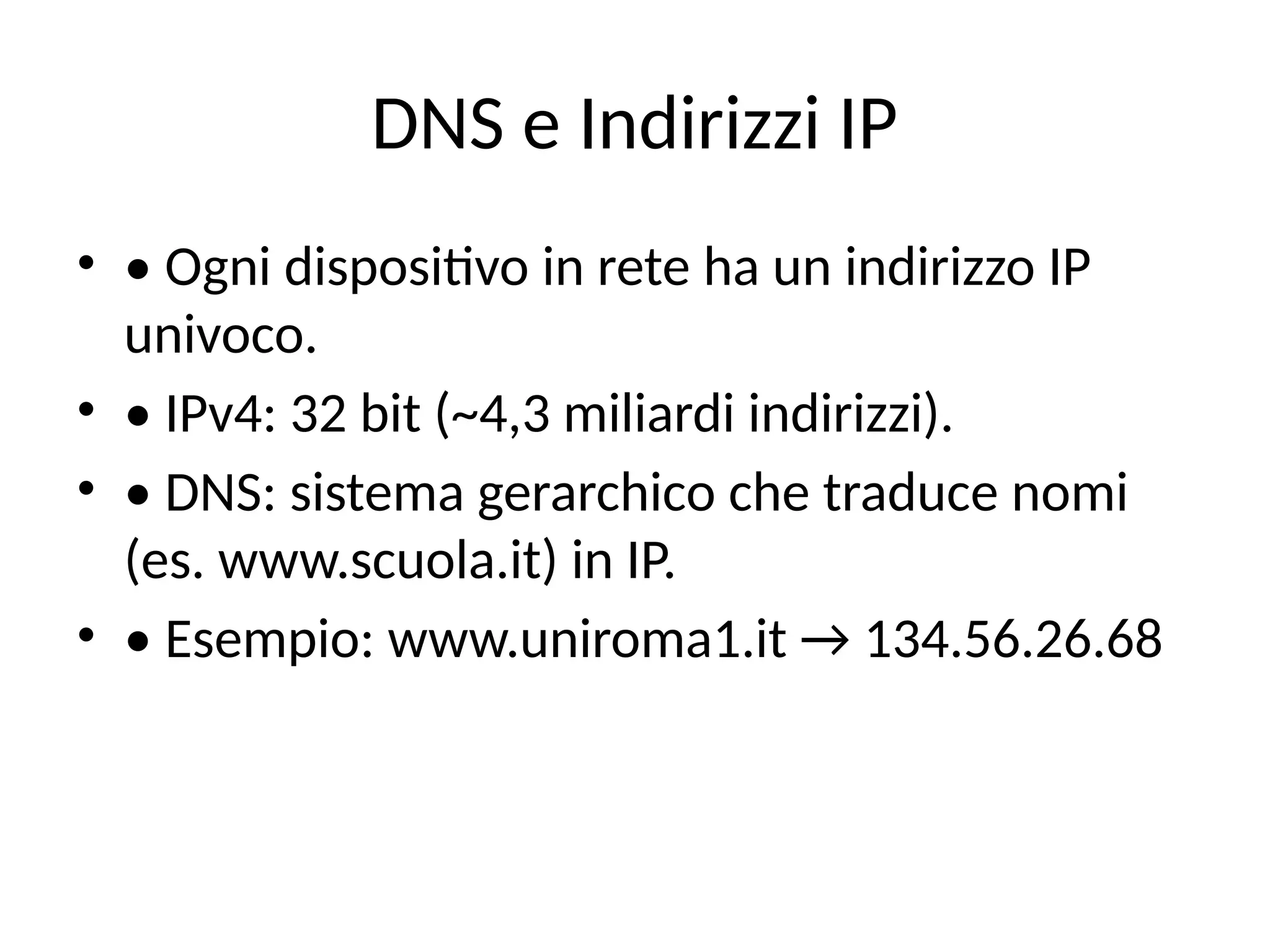 Reti_Unificate_TIC.pptx Le reti informatiche | PPTX