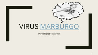 VIRUS MARBURGO
Pérez FloresYatzareth
1
 