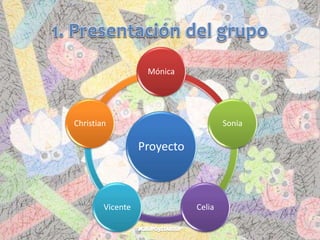 Proyecto
Mónica
Sonia
CeliaVicente
Christian
 