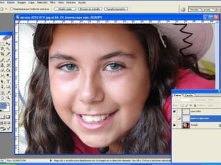 Retoque de ojos con photoshop (método 2) 