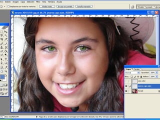 Retoque de ojos con photoshop (método 2) 