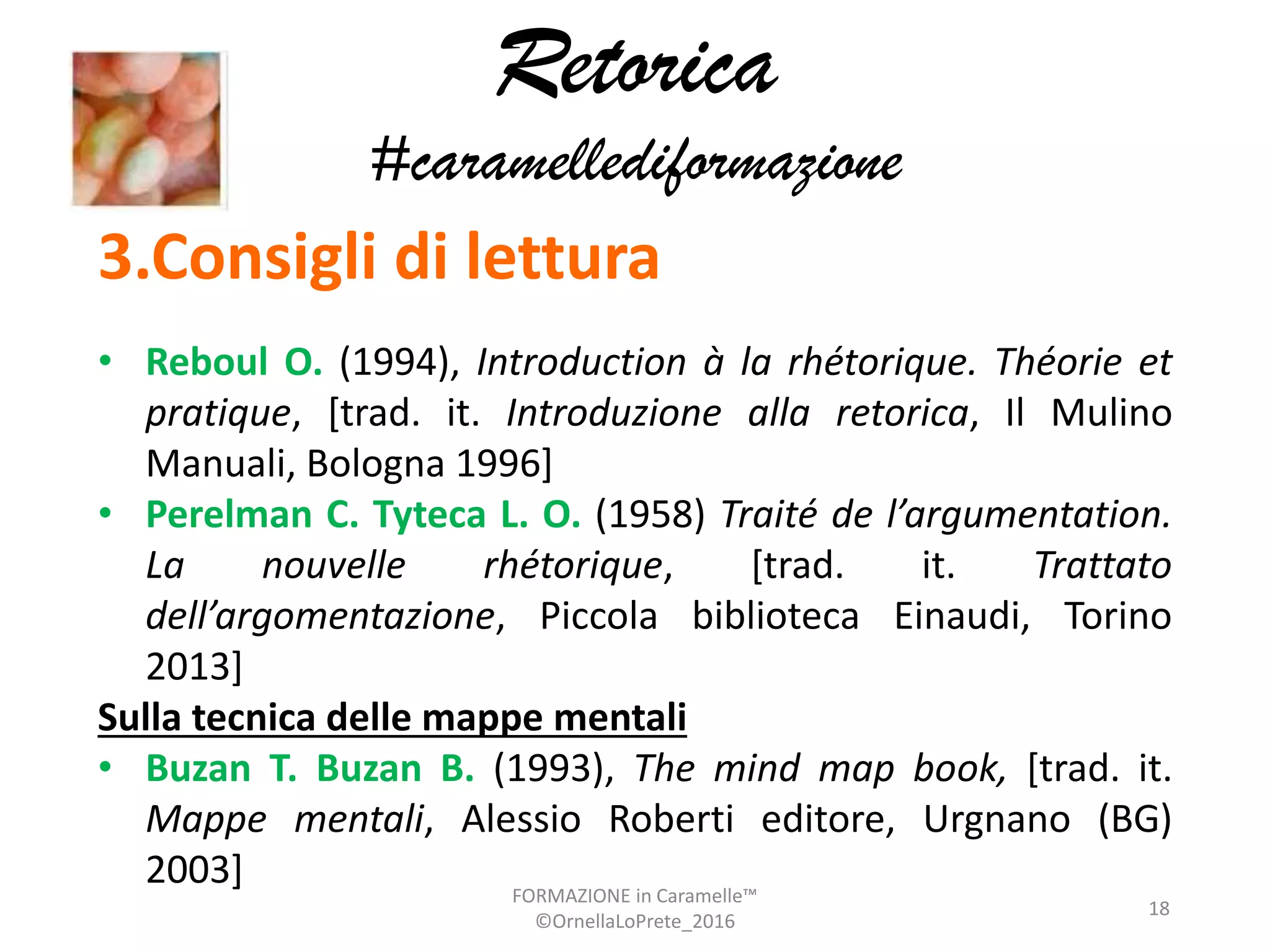 la persuasione e la retorica