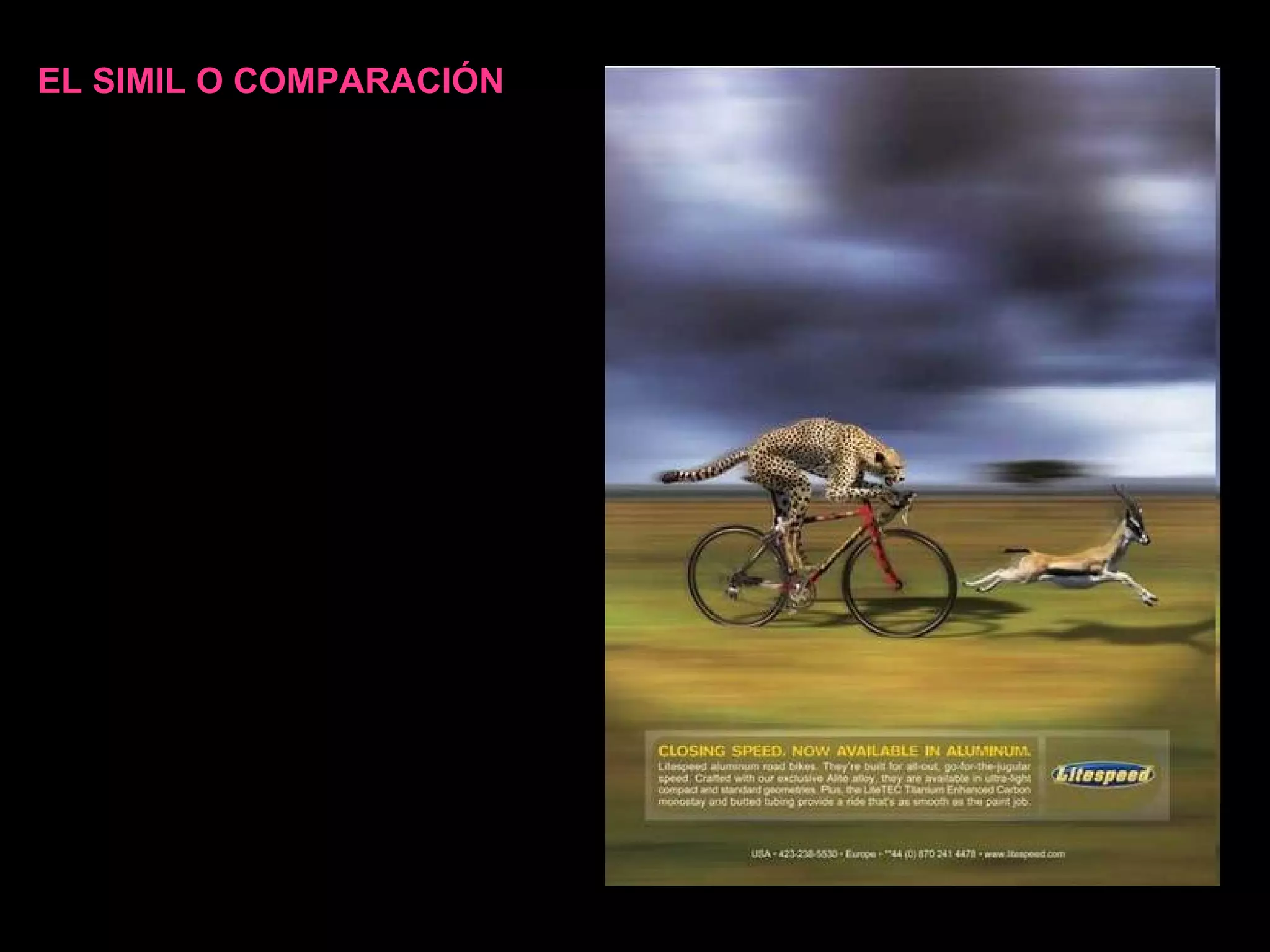 EL SIMIL O COMPARACIÓN 