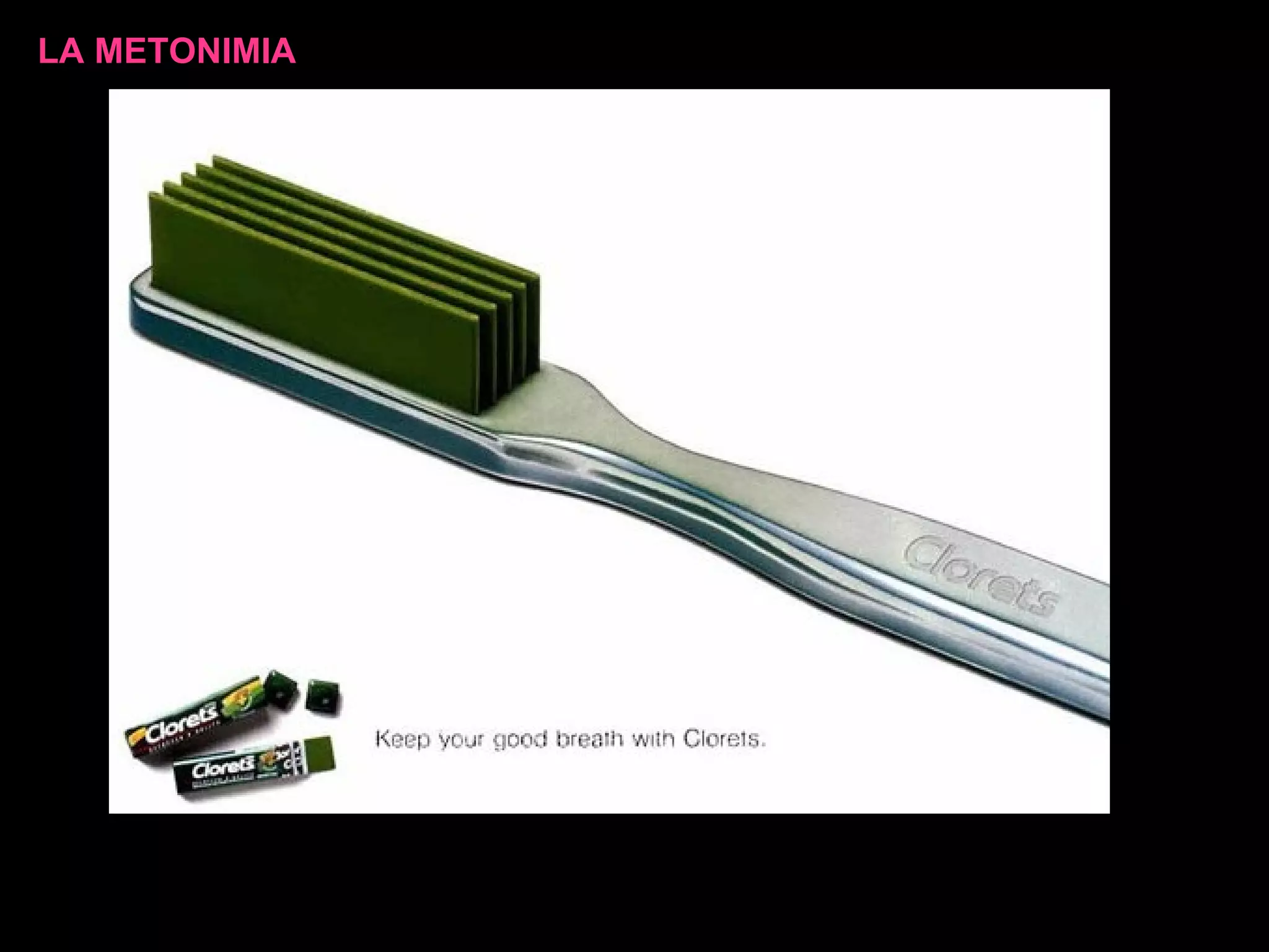 LA METONIMIA 