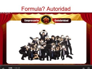 Formula? Autoridad
