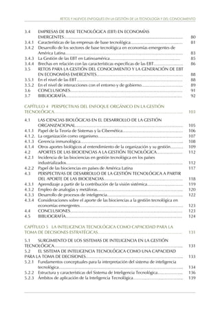 Retos y Nuevos Enfoques en la Gestión de la Tecnología y del ...