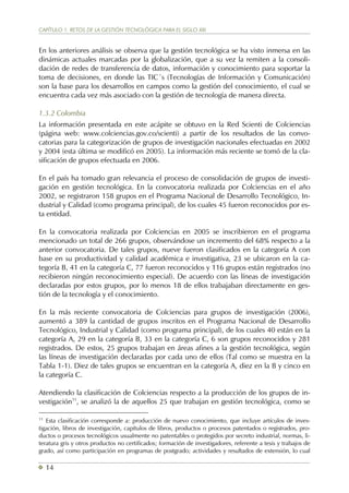 Retos y Nuevos Enfoques en la Gestión de la Tecnología y del ...