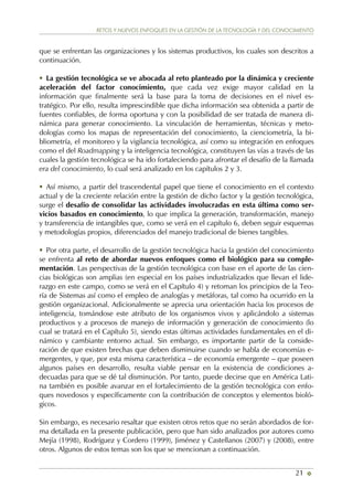 Retos y Nuevos Enfoques en la Gestión de la Tecnología y del ...