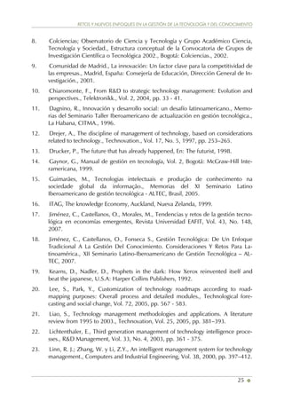 Retos y Nuevos Enfoques en la Gestión de la Tecnología y del ...